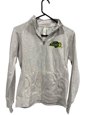 NDSU Bison Quarter Zip Medium Pullover Sweatshirt North Dakota Sate Bison Ouray